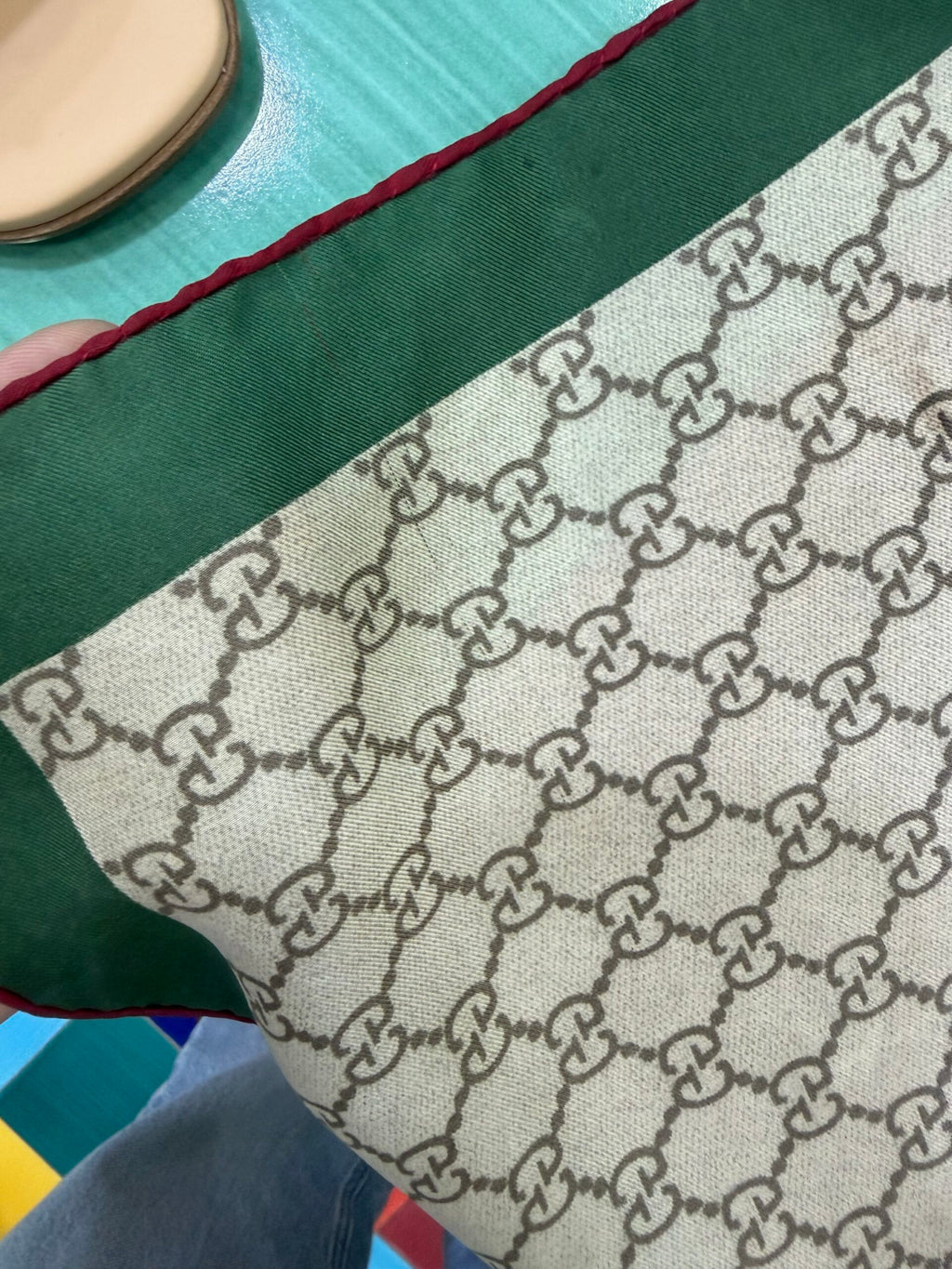 Gucci Foulard Seta GG Piccolo