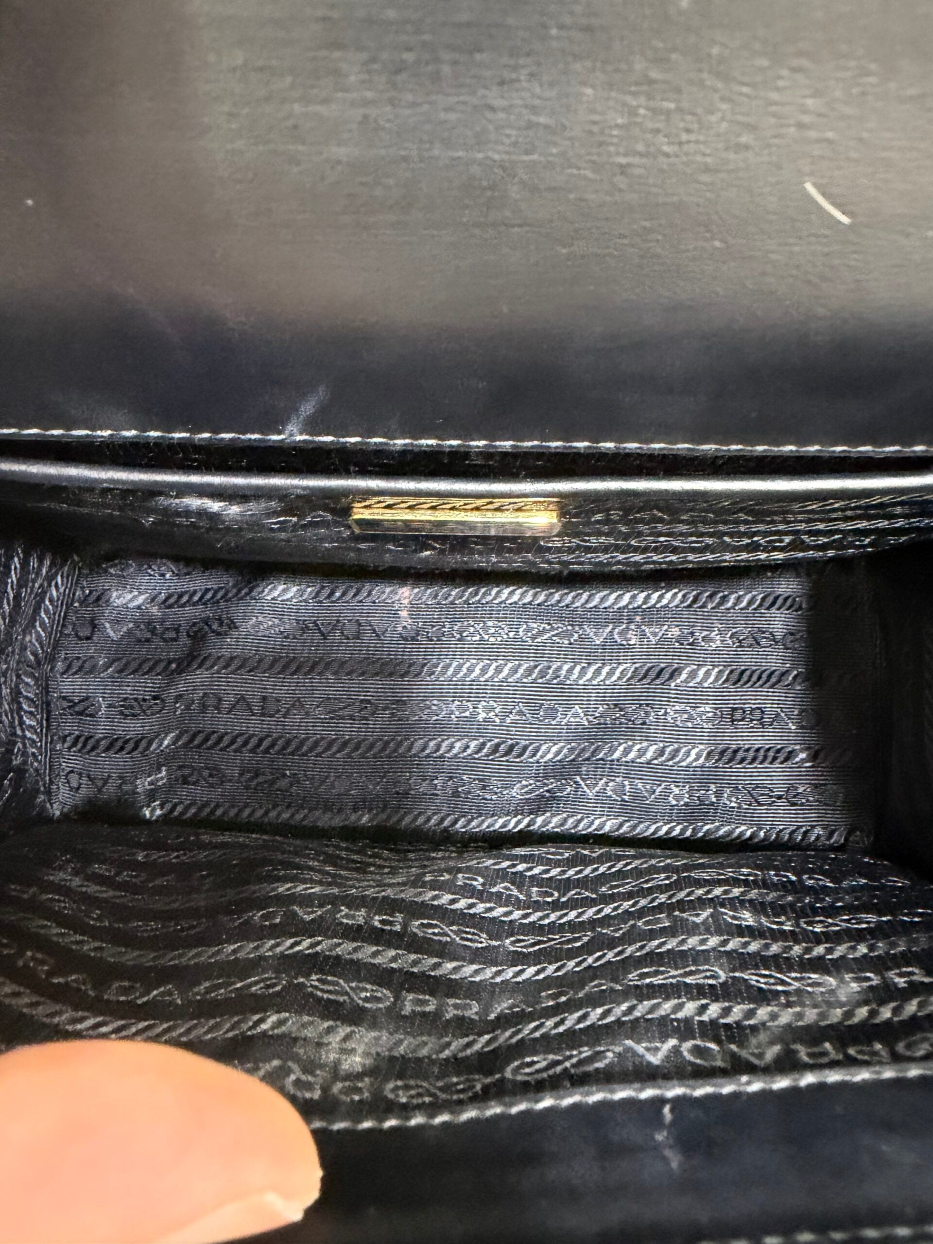 Prada Tracolla in pelle Saffiano
