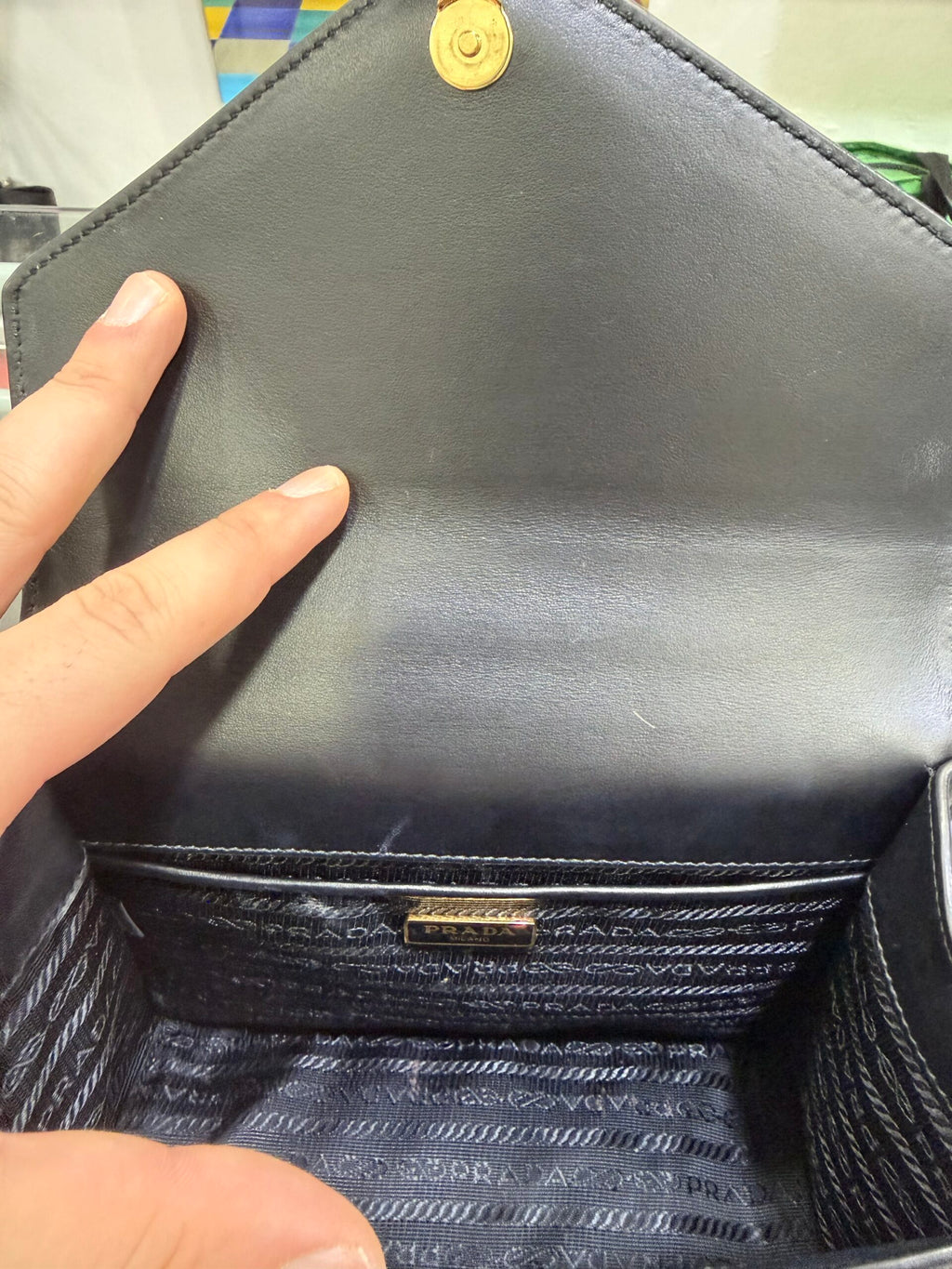 Prada Tracolla in pelle Saffiano