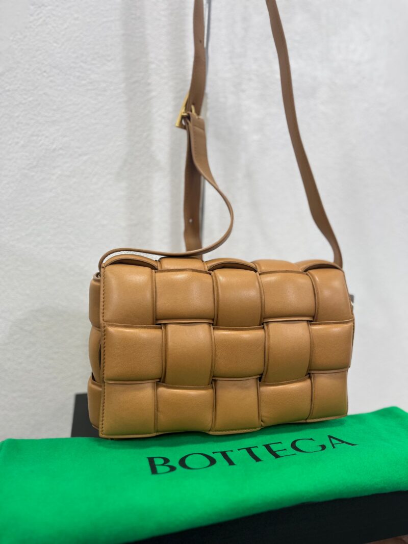 Bottega Veneta Padded Cassette Caramello