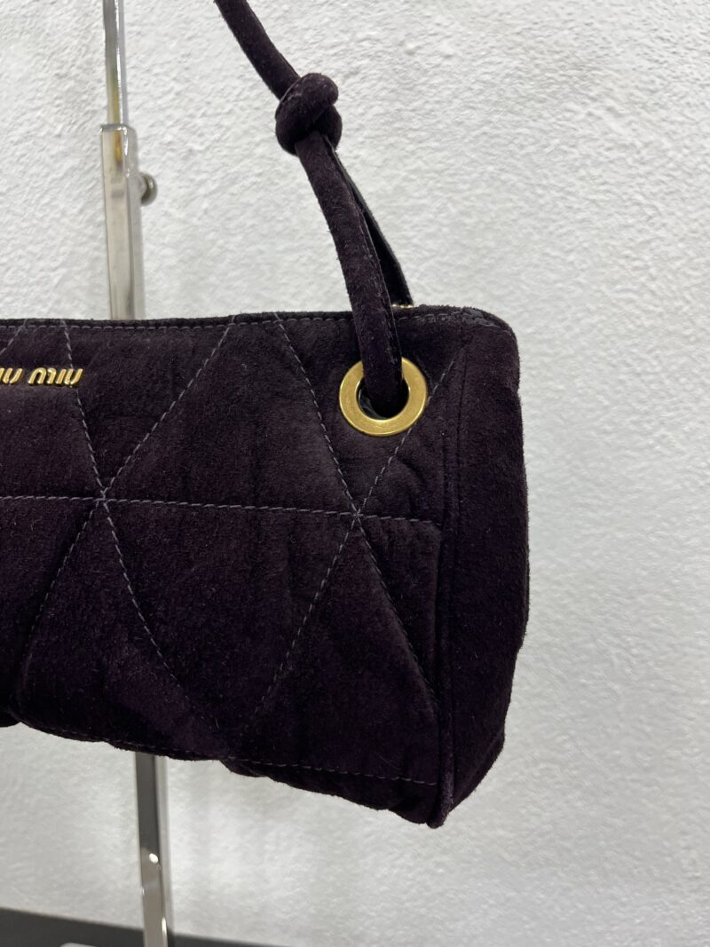 Miu Miu Borsetta in Camoscio Borgogna