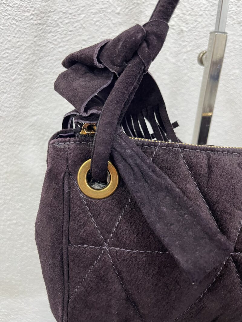 Miu Miu Borsetta in Camoscio Borgogna