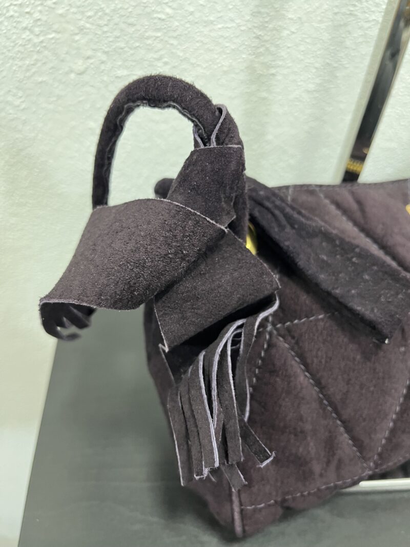 Miu Miu Borsetta in Camoscio Borgogna