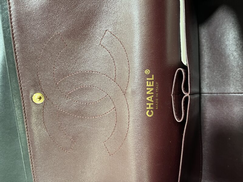 Chanel Jumbo in Agnello nero