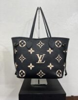 Louis Vuitton Neverfull MM Empreinte Nero/Beige