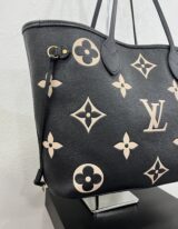 Louis Vuitton Neverfull MM Empreinte Nero/Beige