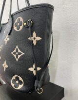 Louis Vuitton Neverfull MM Empreinte Nero/Beige