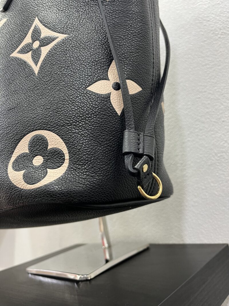 Louis Vuitton Neverfull MM Empreinte Nero/Beige