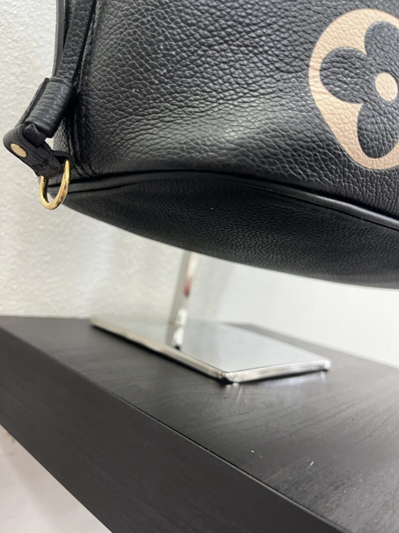 Louis Vuitton Neverfull MM Empreinte Nero/Beige