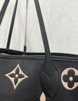 Louis Vuitton Neverfull MM Empreinte Nero/Beige