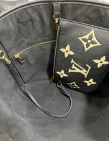 Louis Vuitton Neverfull MM Empreinte Nero/Beige