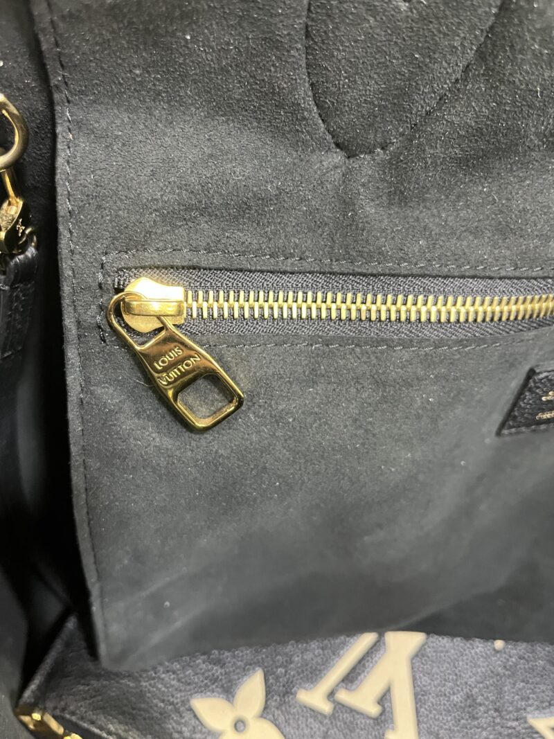 Louis Vuitton Neverfull MM Empreinte Nero/Beige