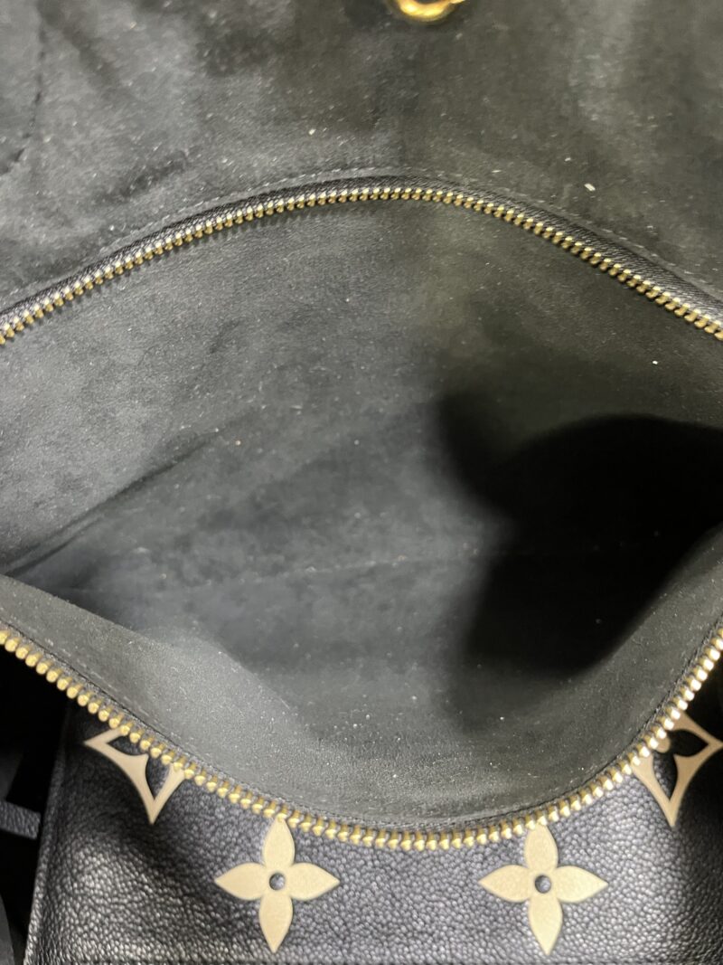 Louis Vuitton Neverfull MM Empreinte Nero/Beige