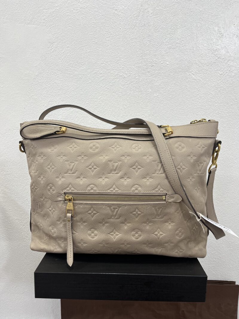 Louis Vuitton Bastille Pelle Empreinte tortora