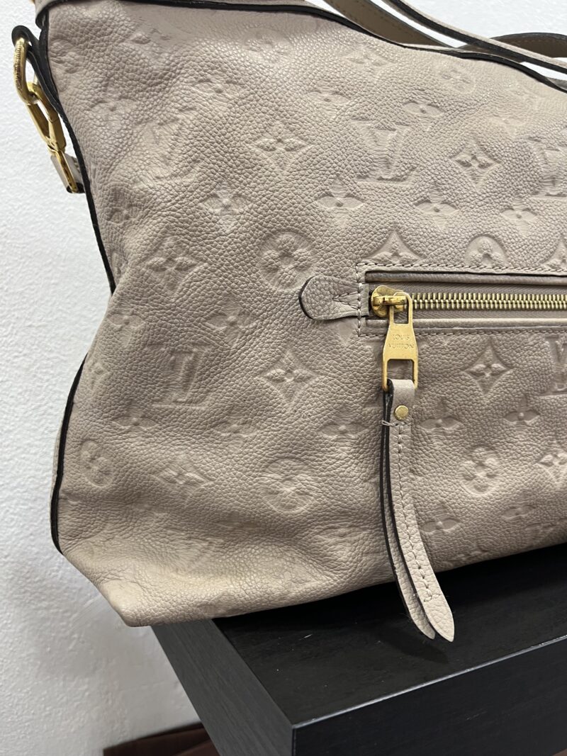 Louis Vuitton Bastille Pelle Empreinte tortora