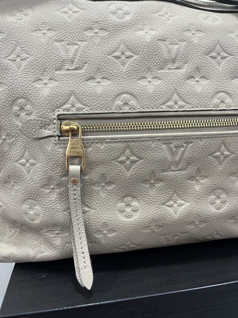 Louis Vuitton Bastille Pelle Empreinte tortora