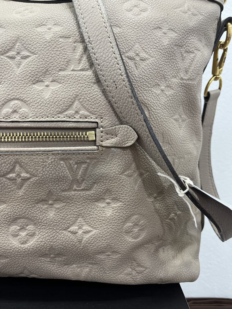Louis Vuitton Bastille Pelle Empreinte tortora