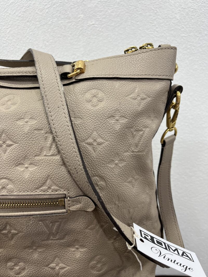 Louis Vuitton Bastille Pelle Empreinte tortora