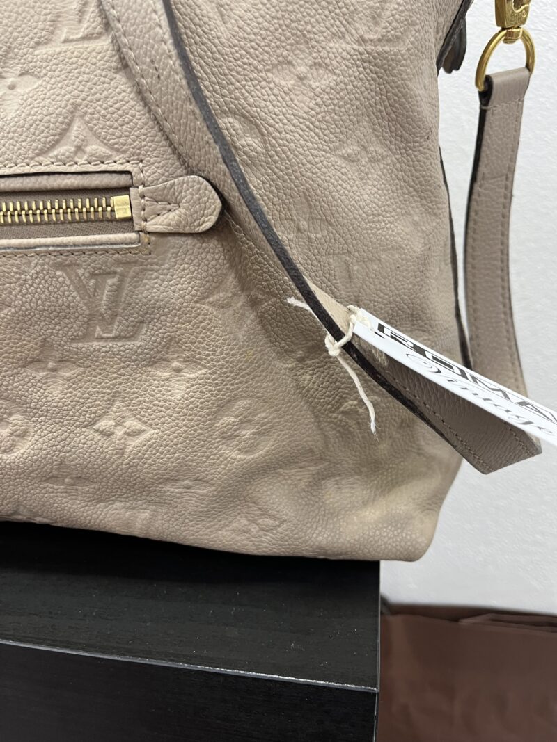 Louis Vuitton Bastille Pelle Empreinte tortora