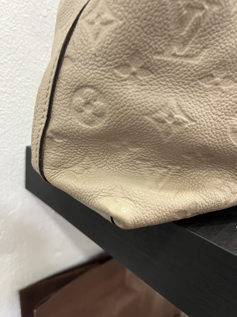 Louis Vuitton Bastille Pelle Empreinte tortora