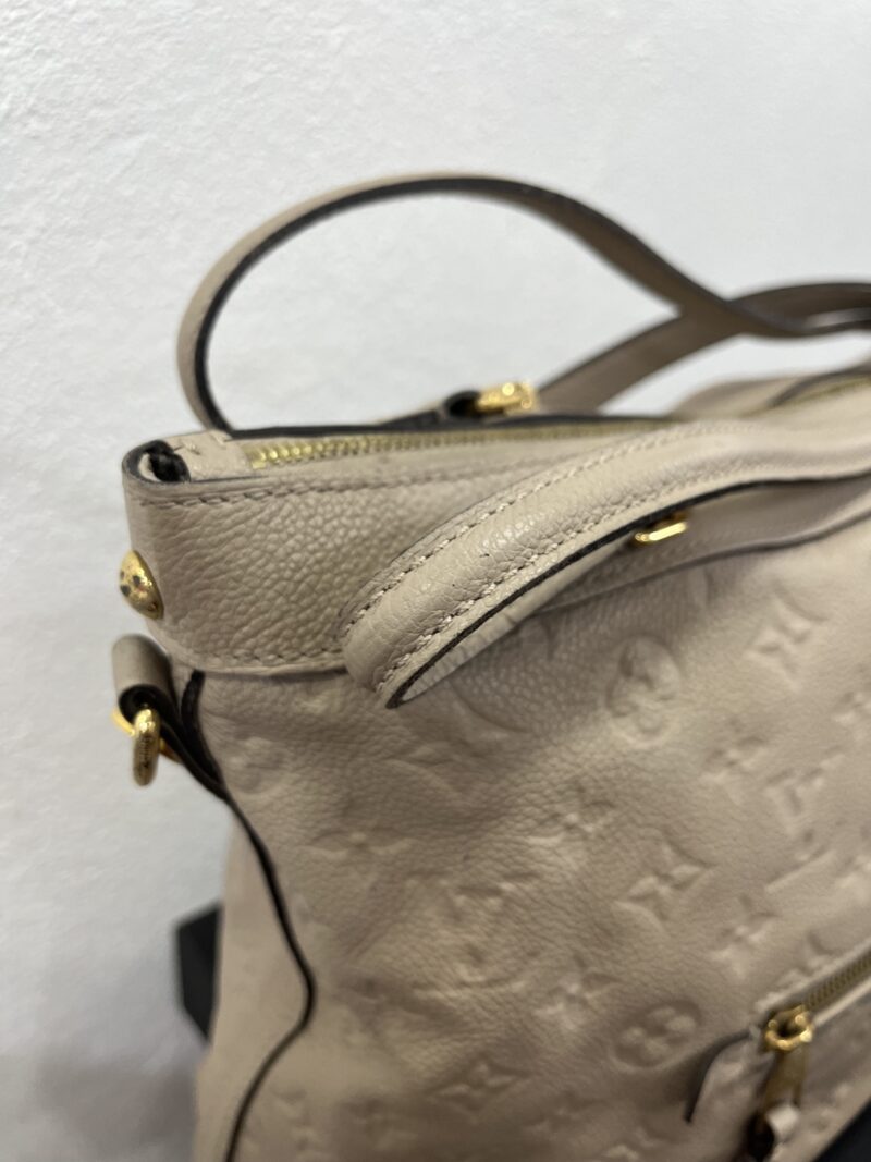 Louis Vuitton Bastille Pelle Empreinte tortora