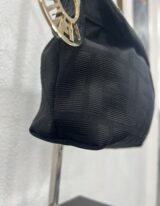 Fendi Pochette Chef in tela Zucca nero