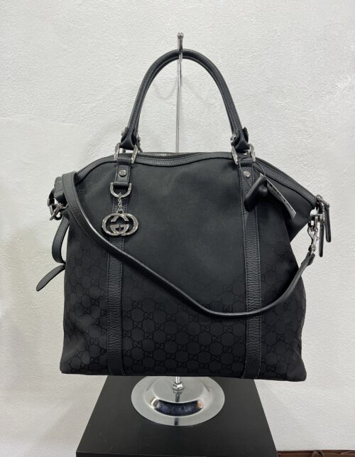 Gucci Shopping in tessuto GG interlocking