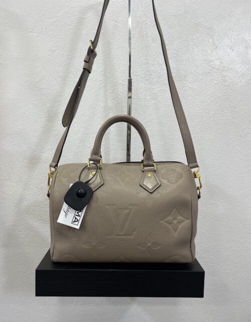 Louis Vuitton Speedy 25 Monogram Empreinte Tourterelle